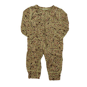 Kuling Girls Mauve Floral 1-piece Non-footed Pajamas size: 3 Months